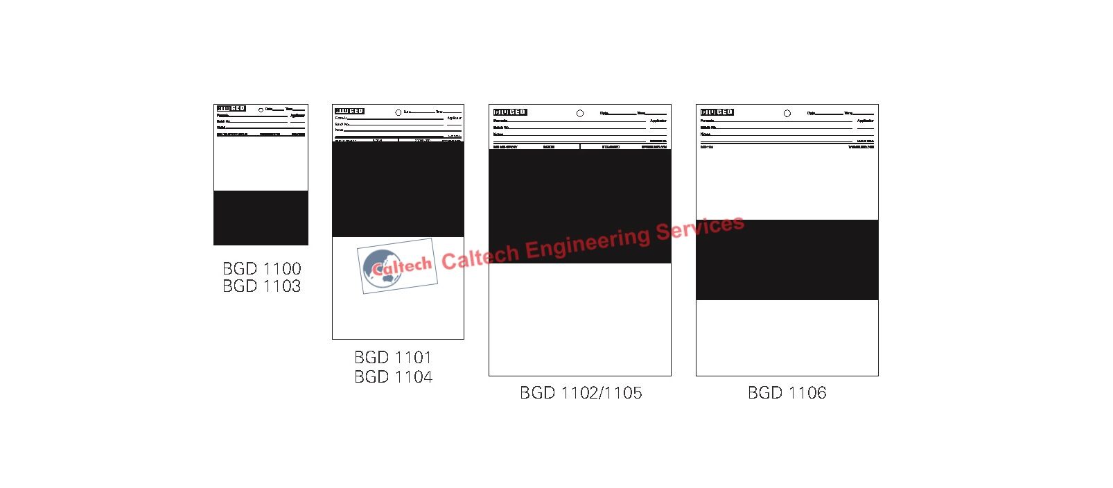 BGD-1100 Charts / Opacity Charts / Drawdown Charts