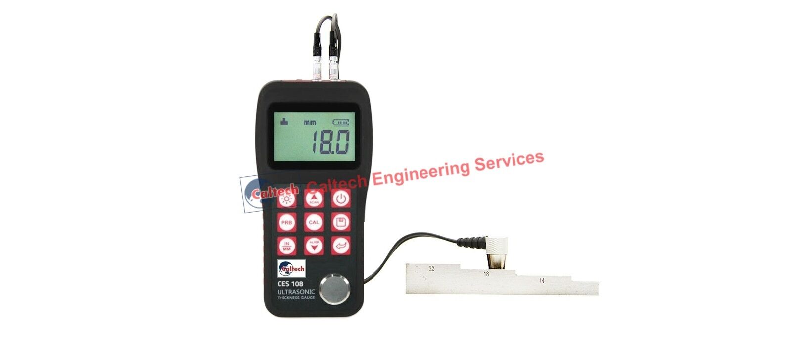 CES 108 - Through Coating Ultrasonic Thickness Gauge
