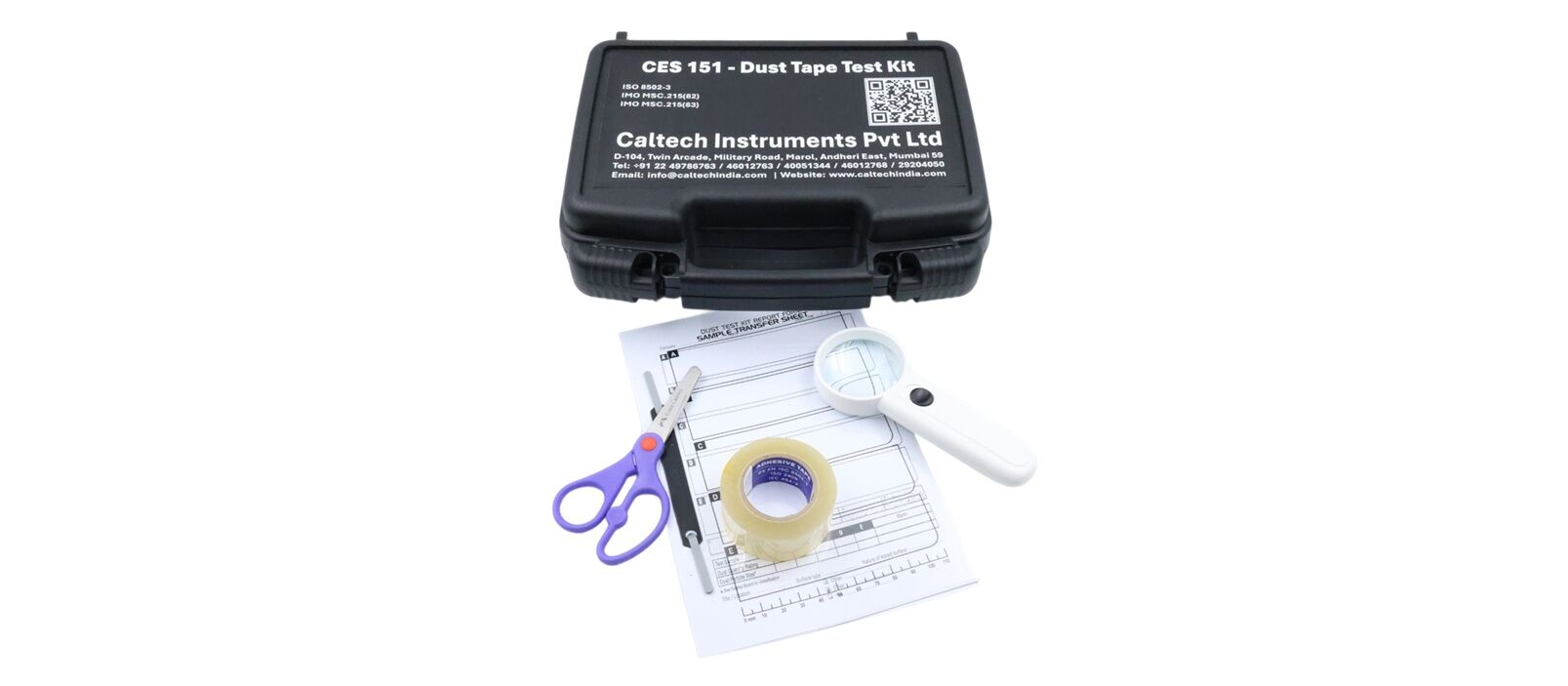 CES 151 - ISO 8502-3 Dust Tape Test Kit