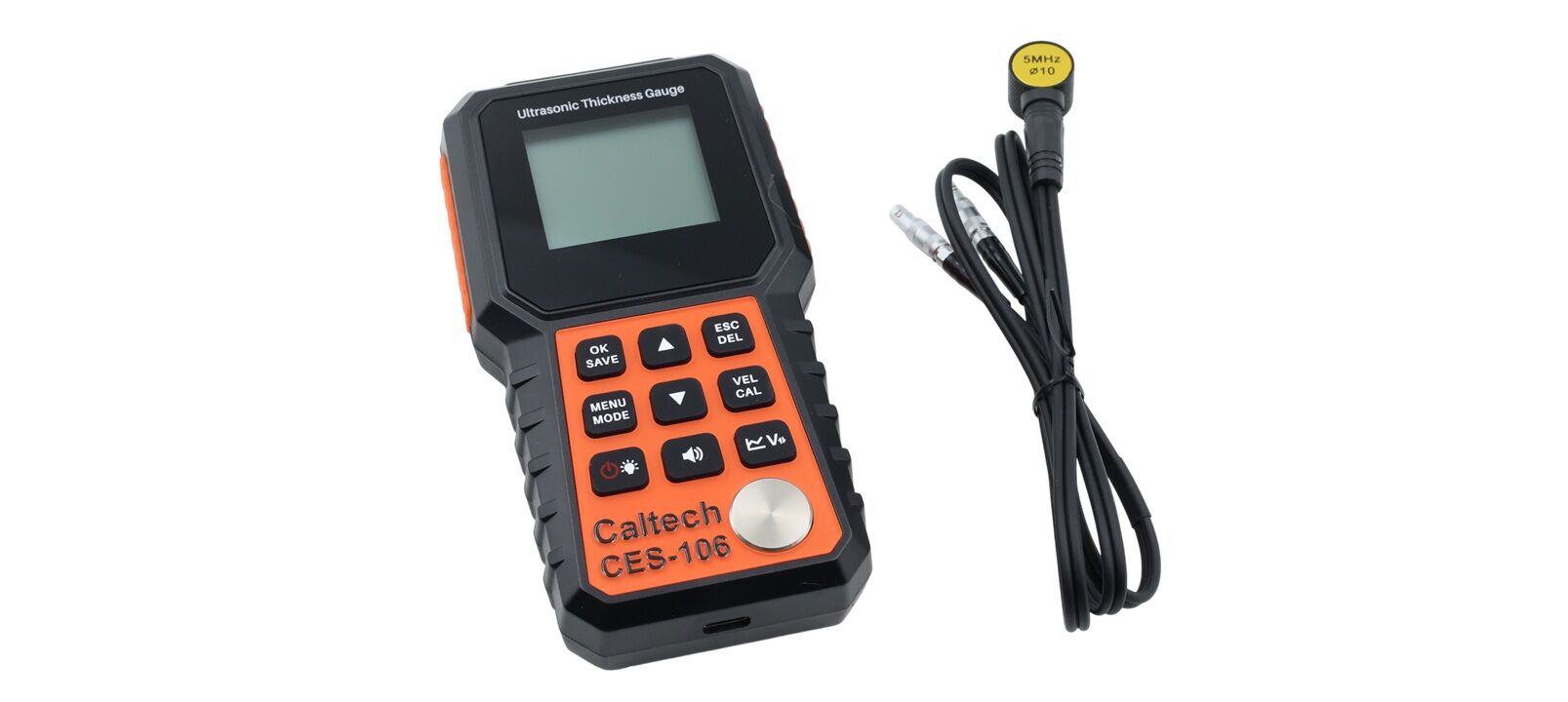 CES 106 - Ultrasonic Thickness Meter - UT Meter - Non-Destructive Material Thickness Gauge - Ultrasonic Thickness Gauge